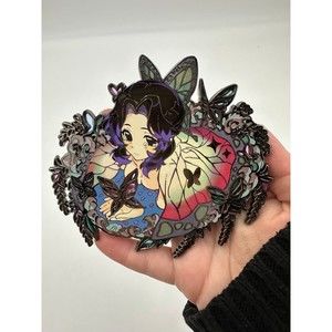 Demon Slayer Shinobu Kocho shonen anime Rei.pins Enamel Pin butterfly